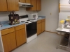 The downstairs kitchen