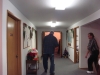 The entryway into the sanctuary